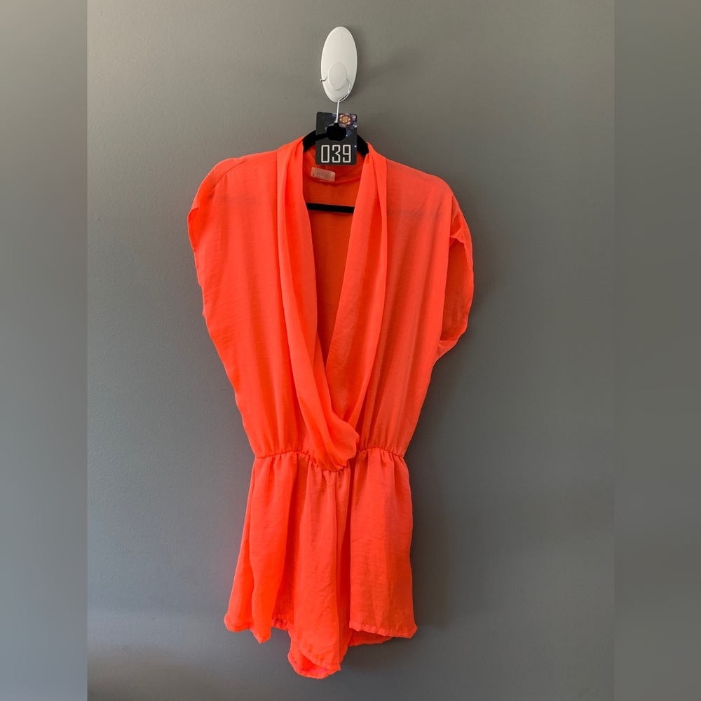 Bright Sheer Romper